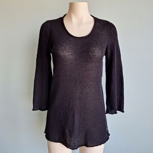 DKNY 100% cashmere black sweater